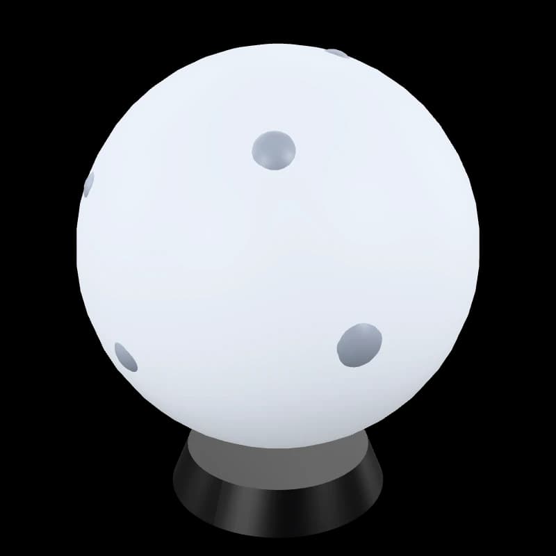 Lámpara luna